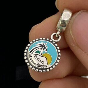 ✨🔥Pandora Berloque Maravilhosa Charm Pingente Rio De Janeiro Em Prata Cidade Tr